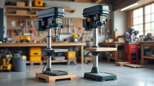 comparez les perceuses à colonne d’établi et sur socle selon l’espace disponible, le poids et la stabilité pour choisir le modèle adapté à votre atelier.